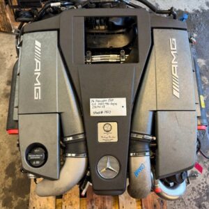 14-17 5.5L M157 BI TURBO AMG E63 CLS63 W212 ENGINE MOTOR